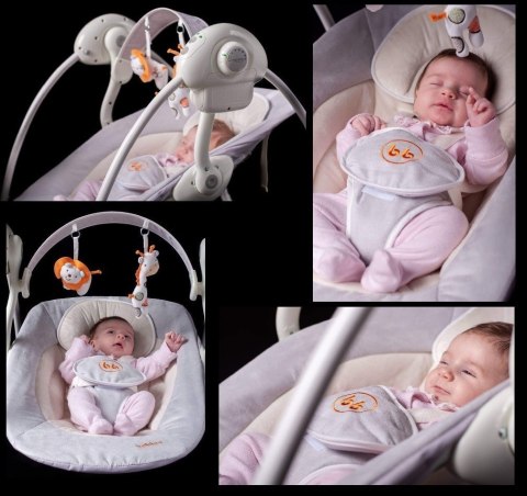 Bujaczek automatyczny KIDI SWING - beżowy