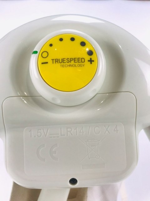 Bujaczek automatyczny KIDI SWING - beżowy