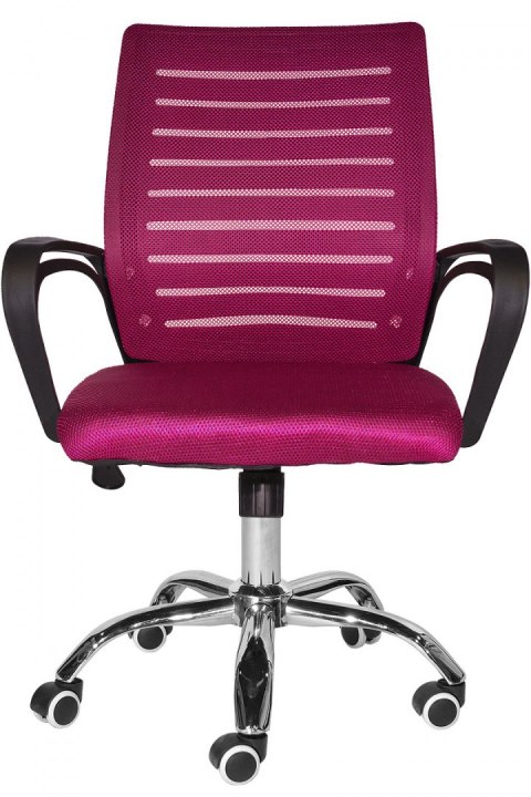 Fotel obrotowy do biurka ARNO BURGUNDY