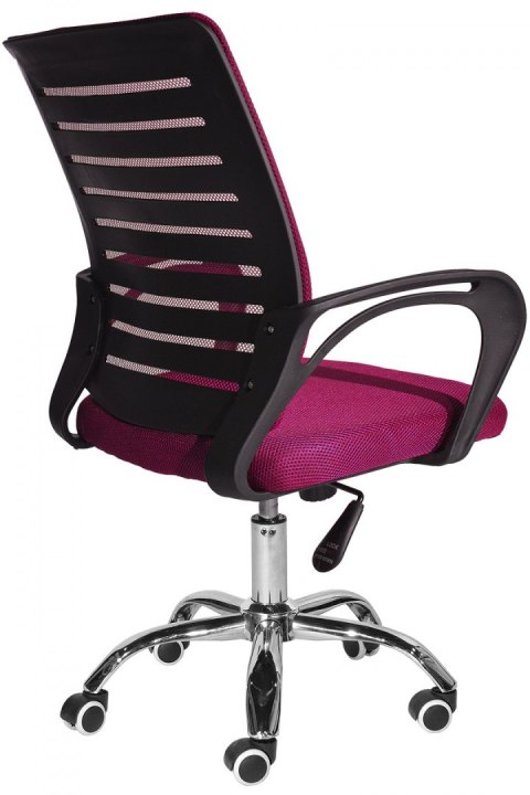 Fotel obrotowy do biurka ARNO BURGUNDY