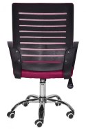 Fotel obrotowy do biurka ARNO BURGUNDY