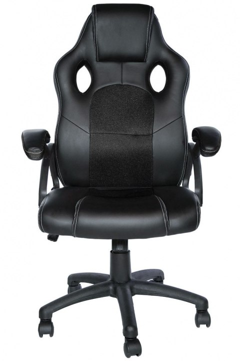 Fotel obrotowy do biurka CARRERA M BLACK PU