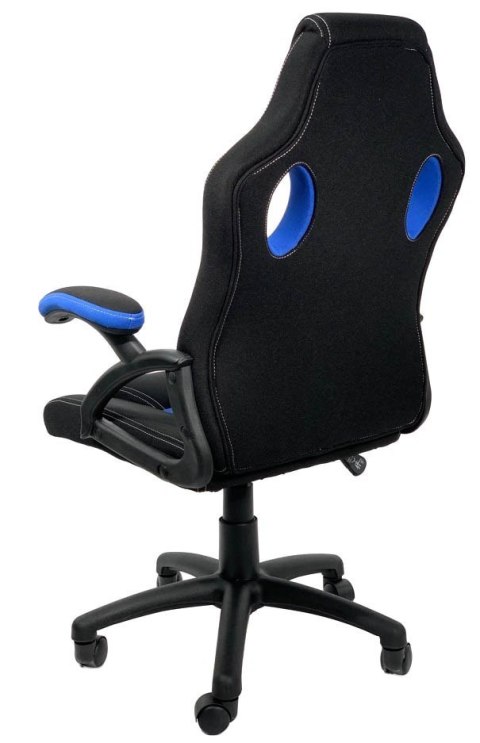 Fotel obrotowy do biurka CARRERA M BLUE FABRIC