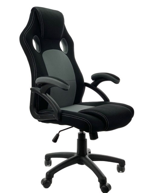 Fotel obrotowy do biurka CARRERA M GREY FABRIC