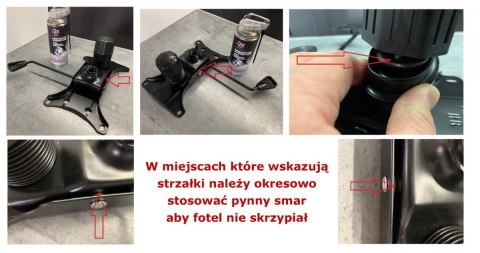 Fotel obrotowy do biurka HELLCAT ALCANTARA