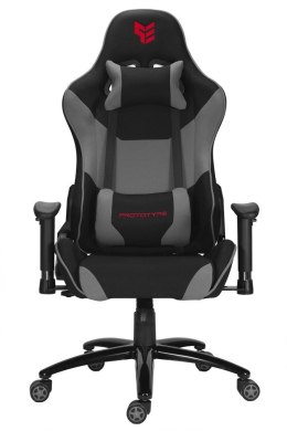 Fotel obrotowy gamingowy GTS GREY FABRIC XL