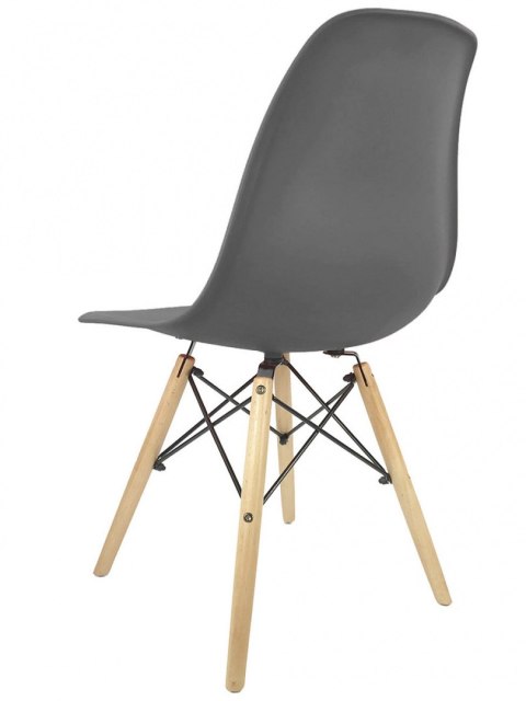 Krzesło skandynawskie IMPERIA DARK GREY