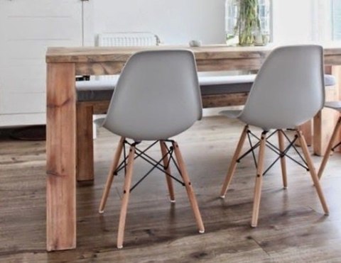 Krzesło skandynawskie IMPERIA LIGHT GREY