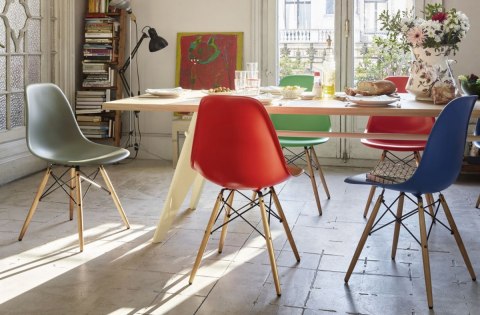 Krzesło skandynawskie IMPERIA RED