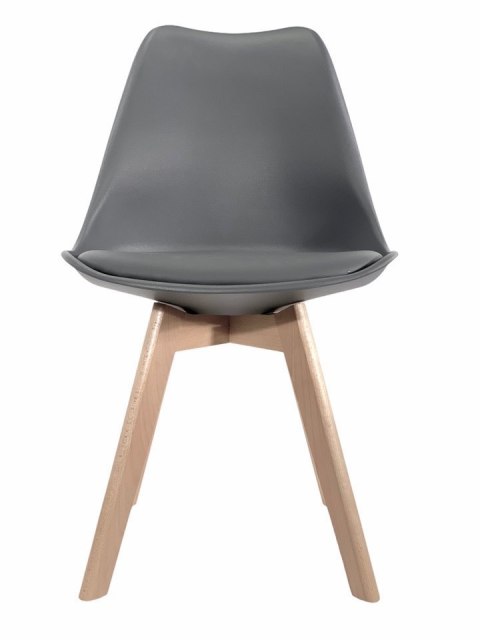 Krzesło skandynawskie MONZA DARK GREY Pro
