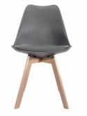 Krzesło skandynawskie MONZA DARK GREY