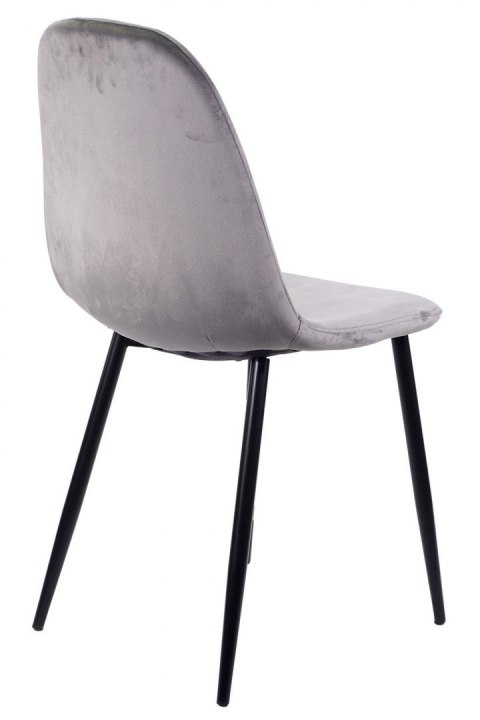 Krzesło tapicerowane GIULIA VELVET GREY