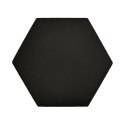 Panel ścienny 3d dekoracyjny piankowy WallMarket Heksagon czarny grubość 3,5 cm