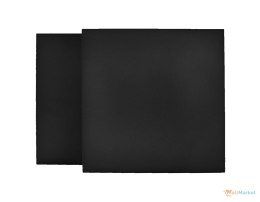 Panel ścienny 3d dekoracyjny piankowy WallMarket Kwadrat czarny grubość 2,5 cm