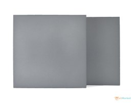 Panel ścienny 3d dekoracyjny piankowy WallMarket Kwadrat jasnoszary grubość 2,5 cm