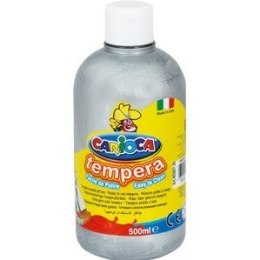 FARBA TEMPERA CARIOCA 500 ML, SREBRNY