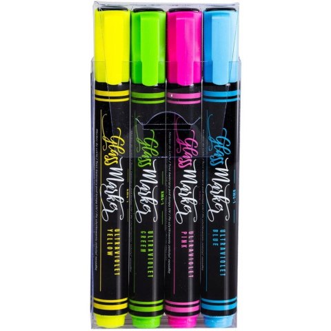 Markery kredowe Rystor Glass RMG-1 4 kolory