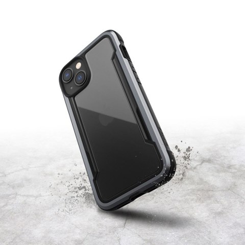 X-Doria Raptic Shield - Etui aluminiowe iPhone 14 (Drop-Tested 3m) (Black)