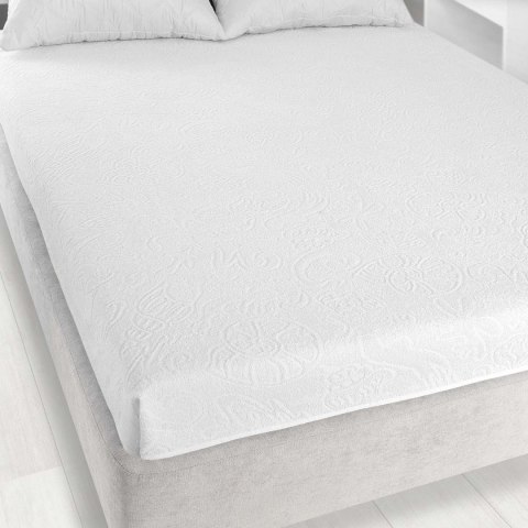 Prześcieradło 175x220 Tulipan_4 biały (K11)