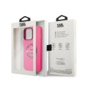 Karl Lagerfeld Silicone RSG - Etui iPhone 14 Pro (różowy)