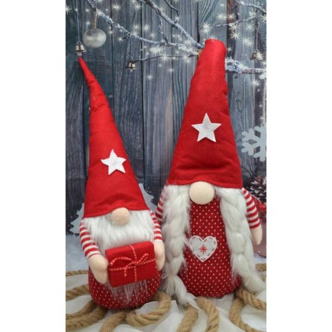 Mikołaj z prezentem 50 cm