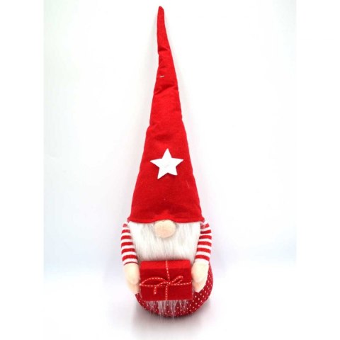 Mikołaj z prezentem 50 cm