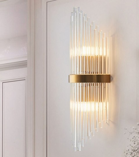 KINKIET ROYAL CRYSTAL GOLD Vildevik 11601