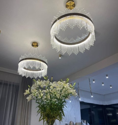 KINKIET ROYAL CRYSTAL GOLD Vildevik 11601