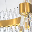 Monte Carlo ZŁOTY Żyrandol LED z pięknymi kryształami Ø60cm Crystal GOLD 11530