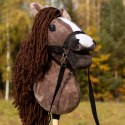 Hobby horse koń na patyku kiju dla dziecka duży A3