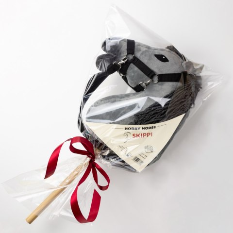 Hobby horse koń na patyku kiju dla dziecka duży A3