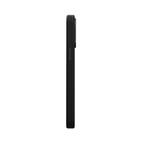 Moshi Napa Slim MagSafe - Skórzane etui iPhone 14 Pro Max (Midnight Black)