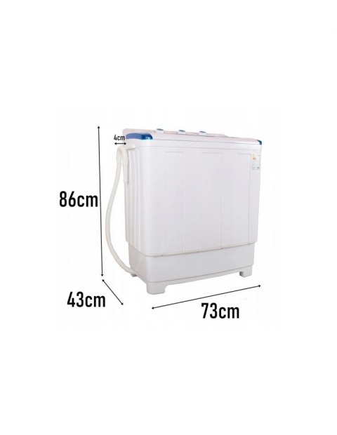 Pralka z wirówką 8 kg PRANIA 5 kg WIROWANIA z pompą wody