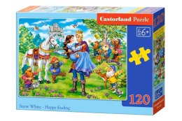 Puzzle 120-elementów Snow White - Happy Ending