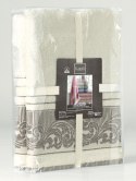 Ręcznik bawełniany frotte MERVAN/3735/cream 50x90+70x140 kpl.