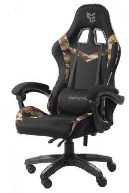 Fotel obrotowy gamingowy HERO ARMY sand camo