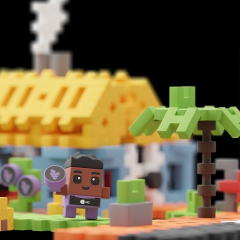 Mini City Waffle blocks House 148 el.