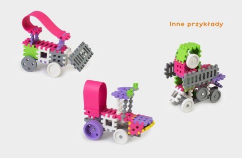 Mini Waffle blocks Constructor 140 el. [Pink]