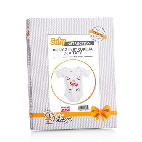 Baby Instructions body z instrukcją tu ręka noga