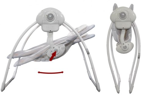 Bujaczek automatyczny KIDI SWING - szary