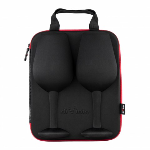 Etui z kieliszkami diVinto Who cares na Walentynki