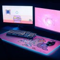Pusheen - Mata gamingowa / na biurko LED XXL