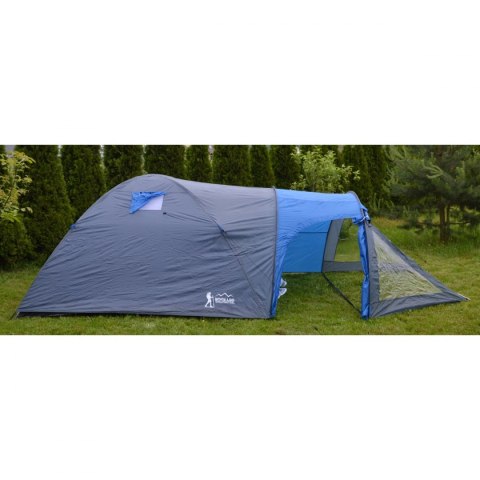 Namiot turystyczny 4 Osobowy Cool szaro-niebieski Royokamp