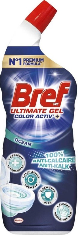 Bref Ultimate Gel Color Active + Ocean Żel WC 700 ml