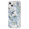 Rifle Paper Clear - Etui iPhone 14 (Garden Party Blue)