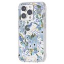 Rifle Paper Clear - Etui iPhone 14 Pro (Garden Party Blue)