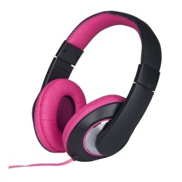 Grundig - Słuchawki nauszne (różowy)