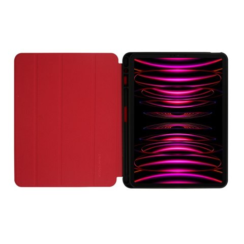 Crong FlexFolio - Etui iPad Pro 11" (2022-2021) / iPad Air 10.9" (5-4 gen.) z funkcją Apple Pencil (czerwony)