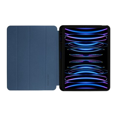 Crong FlexFolio - Etui iPad Pro 11" (2022-2021) / iPad Air 10.9" (5-4 gen.) z funkcją Apple Pencil (niebieski)