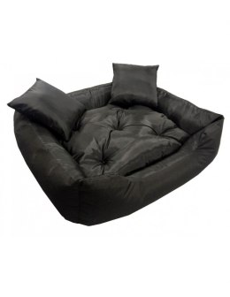 Duże Legowisko Kojec Łóżko Dla Psa Kota 100x75 cm Czarne